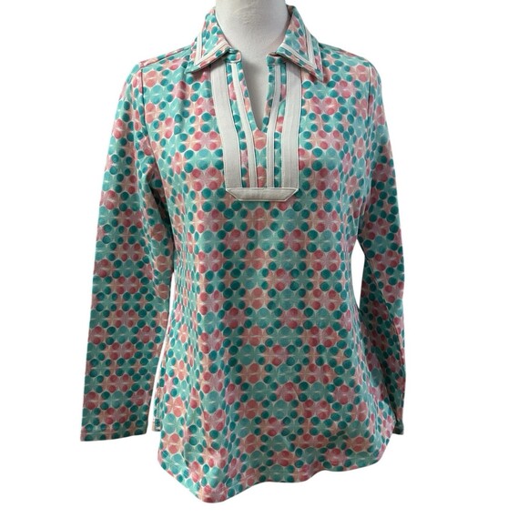 Talbots NWT Collared Tunic. Stretch, Long Sleeve‎ Sz Small (MSRP $69.50) - Picture 1 of 6